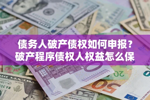 北京债务人破产债权如何申报？破产程序债权人权益怎么保障？