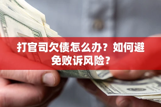 北京打官司欠债怎么办？如何避免败诉风险？