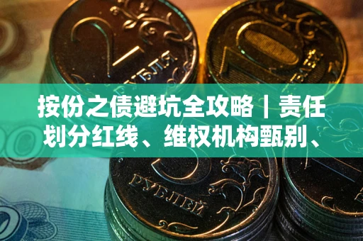 北京按份之债避坑全攻略｜责任划分红线、维权机构甄别、纠纷处理全流程拆解