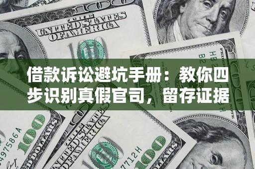 北京借款诉讼避坑手册：教你四步识别真假官司，留存证据不踩雷