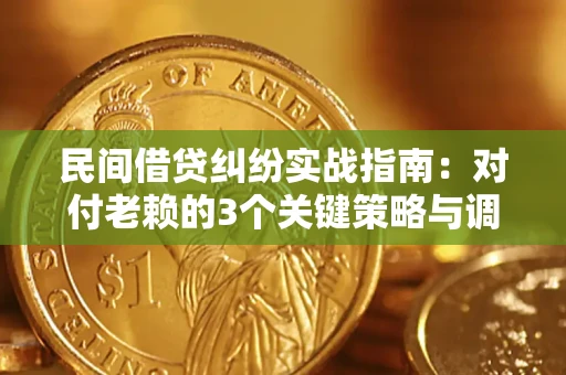 北京民间借贷纠纷实战指南：对付老赖的3个关键策略与调解盲区解析