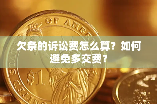 北京欠条的诉讼费怎么算？如何避免多交费？