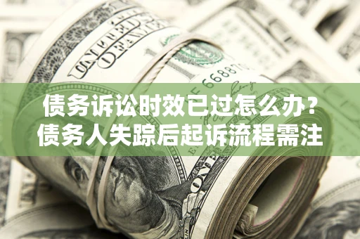 北京债务诉讼时效已过怎么办？债务人失踪后起诉流程需注意什么？