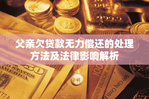 北京父亲欠贷款无力偿还的处理方法及法律影响解析